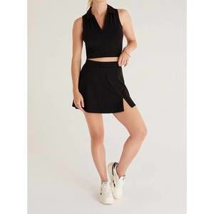 NEW Z SUPPLY hit the court skort in black